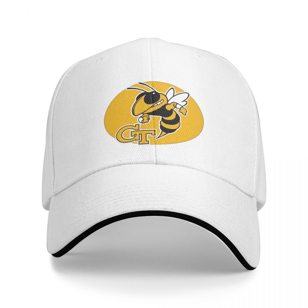 Mới Georgia Tech logo Mũ Bóng Chày Unisex Chất Lượng Polyester Mũ Nam Nữ Golf Chạy Chống Nắng Mũ Sna