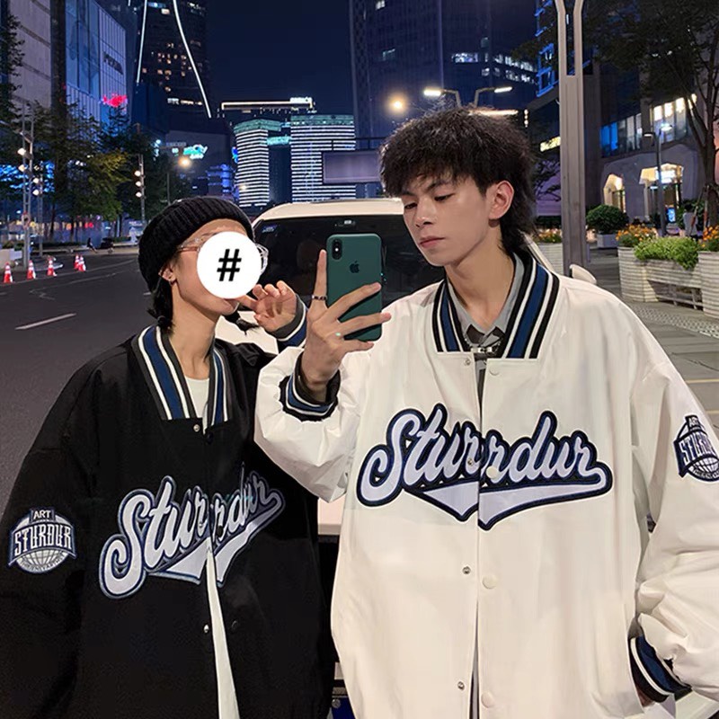 Áo Khoác Dù BomBer Nam Nữ Phối Chữ Thời Trang Thiết Kế kiểu Dáng trẻ Trung Mẫu Hot Trend. TP
