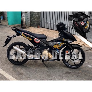 Tem rời exciter 150 cá chép