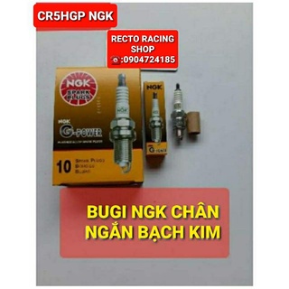 BUGI CHÂN NGẮN BẠCH KIM CR5HGP DREAM/WAVE NHỎ