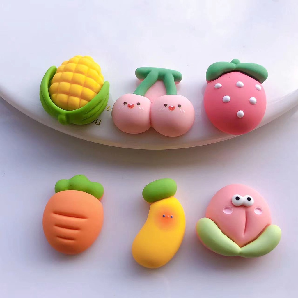 Miếng Dán Trang Trí Tủ Lạnh Hình Trái Cây Hoạt Hình DIY