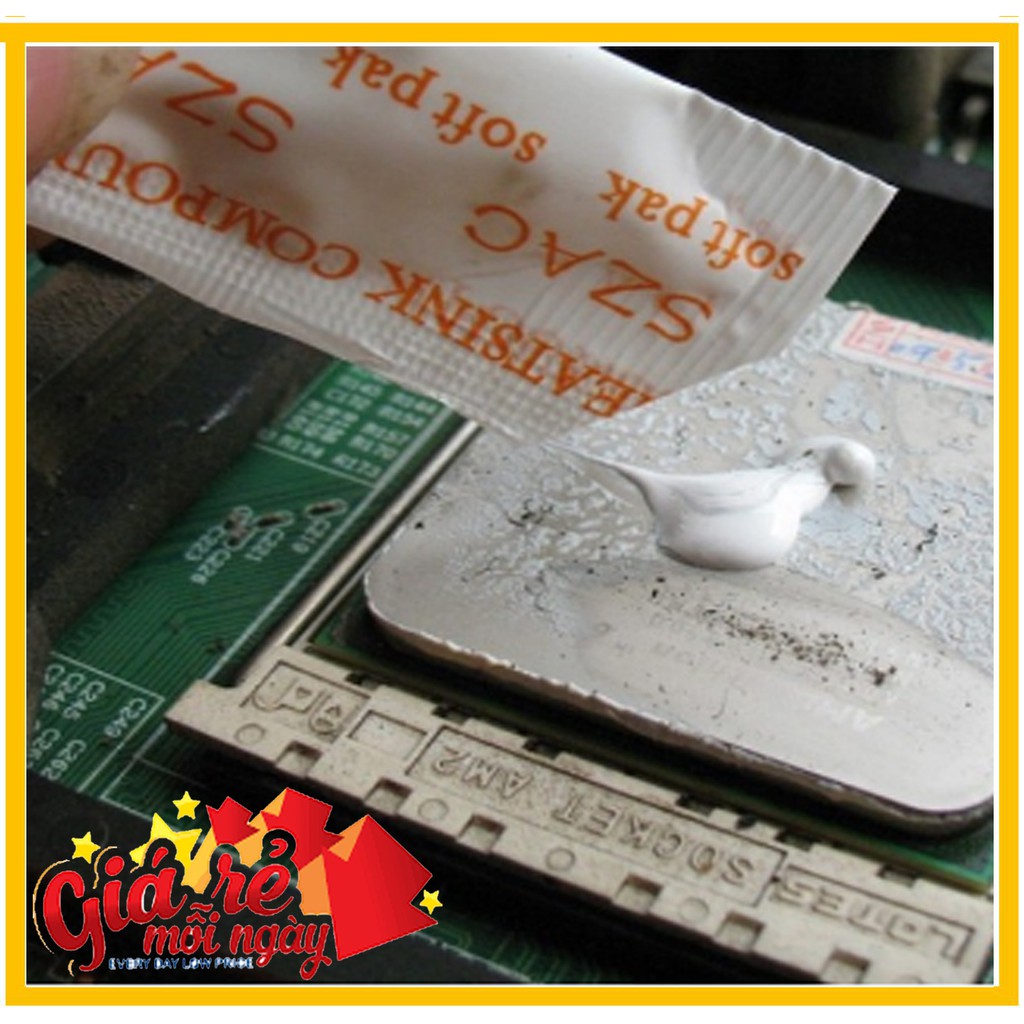 Keo Tản Nhiệt gói Quạt Fan tản nhiệt CPU, VGA, Chipset, Laptop, máy tính siêu mát