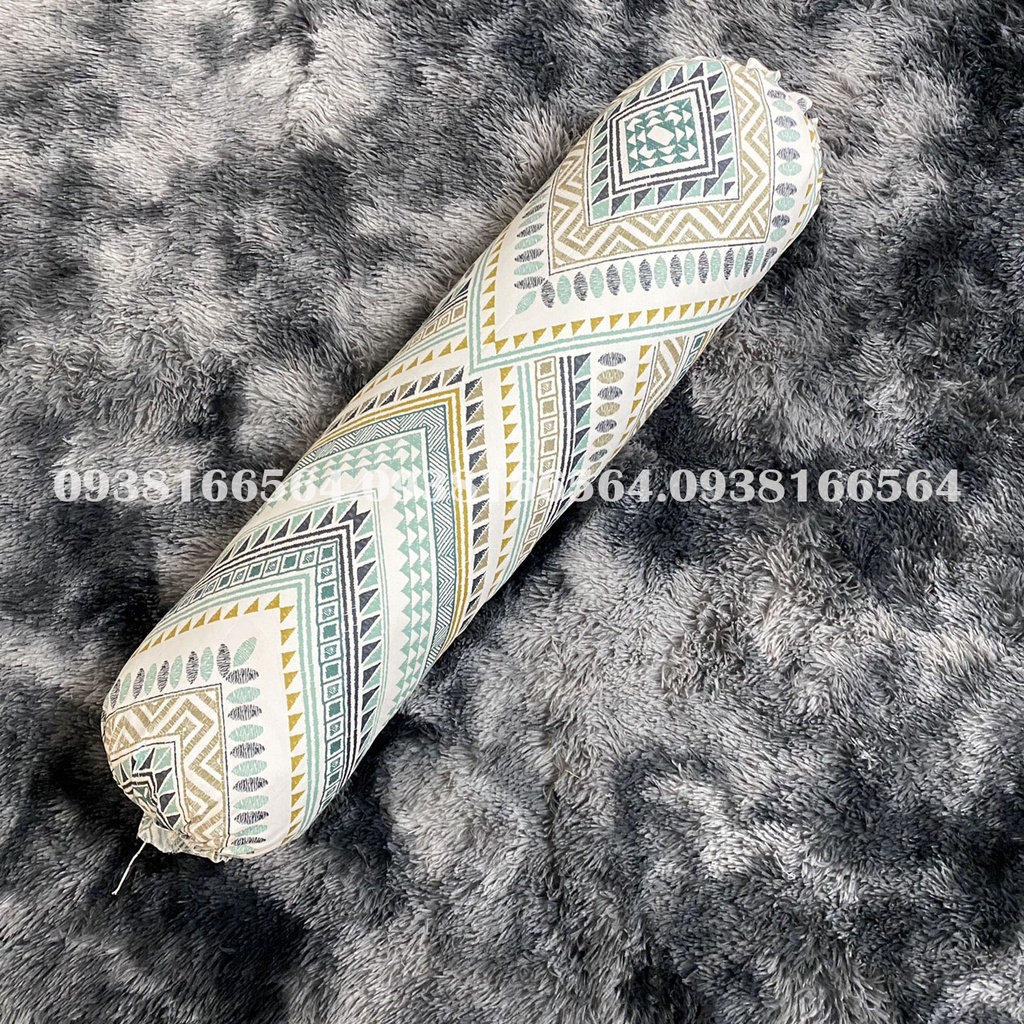 TRỌN BỘ COTTON POLY 5 MÓN CHĂN PHAO DÀY DẶN HÀNG VN THỔ CẨM XANH LÁ - ĐỦ KÍCH THƯỚC