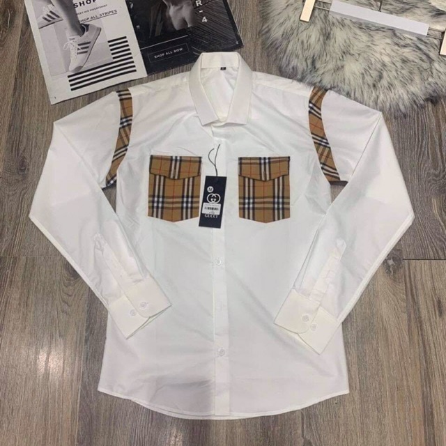 ÁO SƠ MI PHỐI KẺ HOTTT