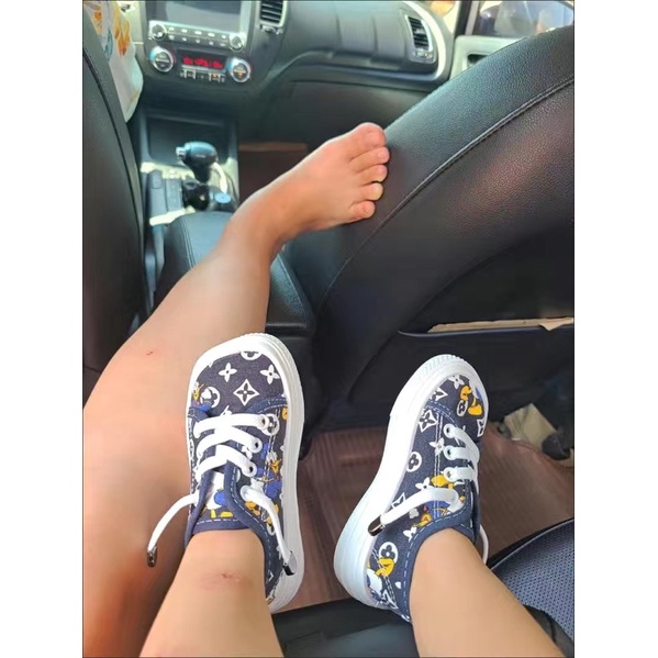 Giày Vải Bata Đầu Xoài Giày Thể Thao bé Gái bé Trai