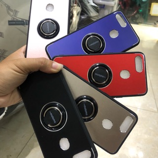 Ốp lưng Oppo F9/Realme2Pro  chống sốc dẻo mặt nhôm