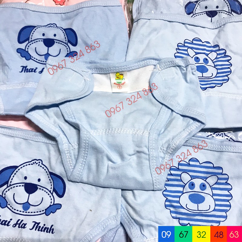 Quần đóng bỉm BABY LEO sơ sinh size 1,2,3 cho bé từ 3 đến 8kg