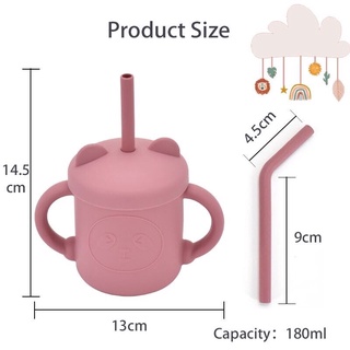 Cốc tập hút silicon cho bé