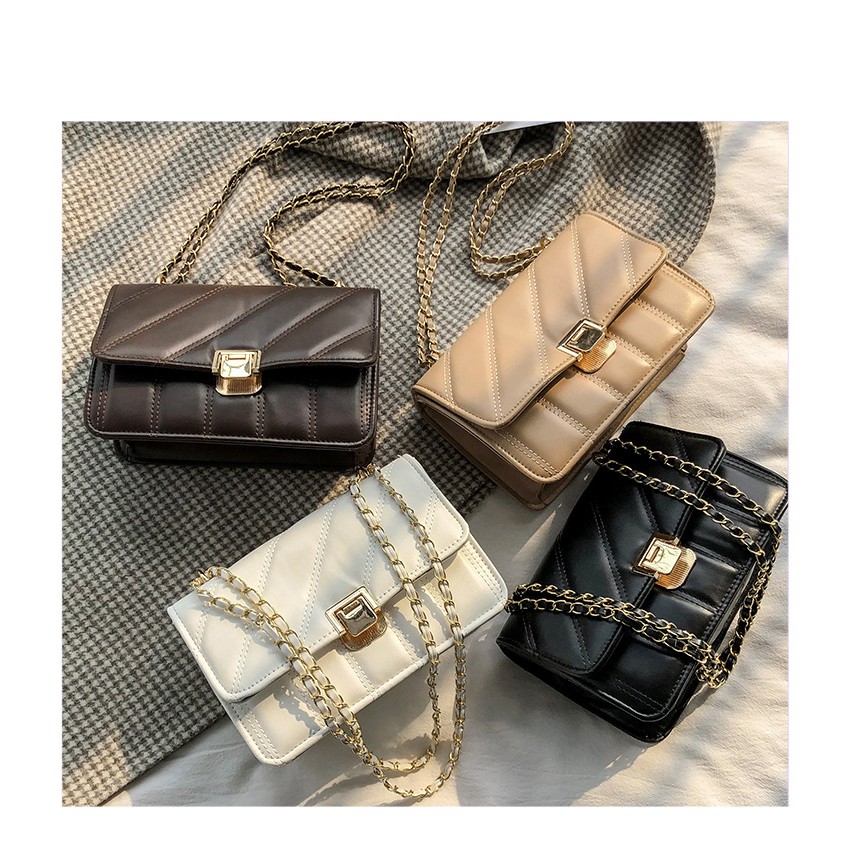 IELGY Túi đeo chéo khổ vuông IELGY thời trang dễ phối đồ dành cho nữ