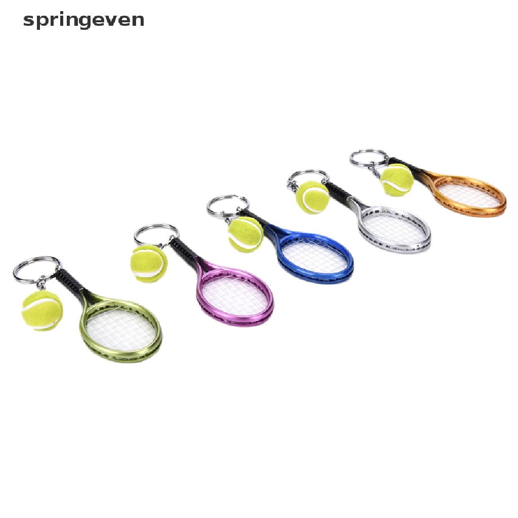 Móc Khóa Hình Vợt Tennis 3D Thời Trang