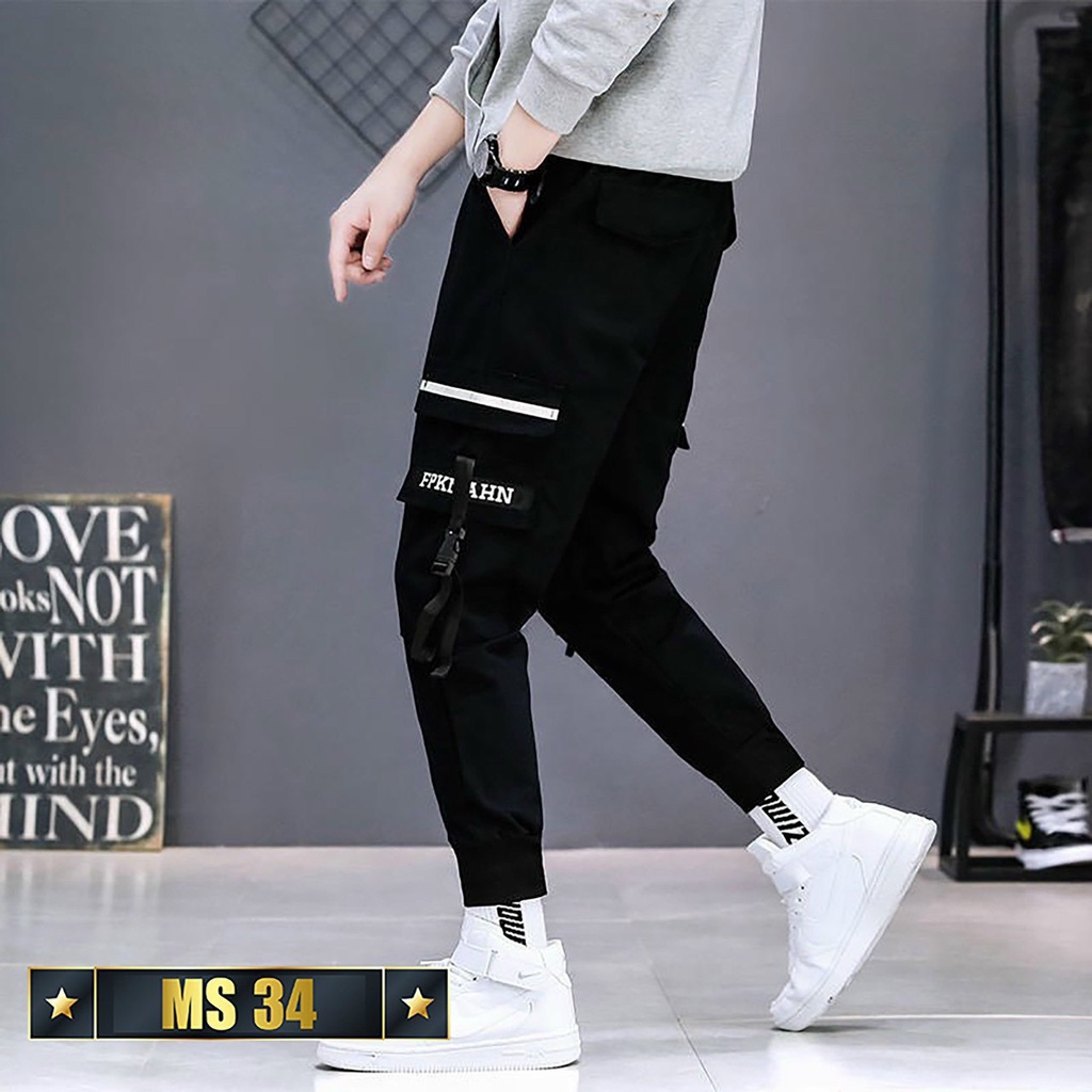 Quần jogger Nam túi hộp phong cách Hàn Quốc, Quần kaki thể thao nam phối lưng thun bo chân thời trang Tô Tồ Shop - JG16A