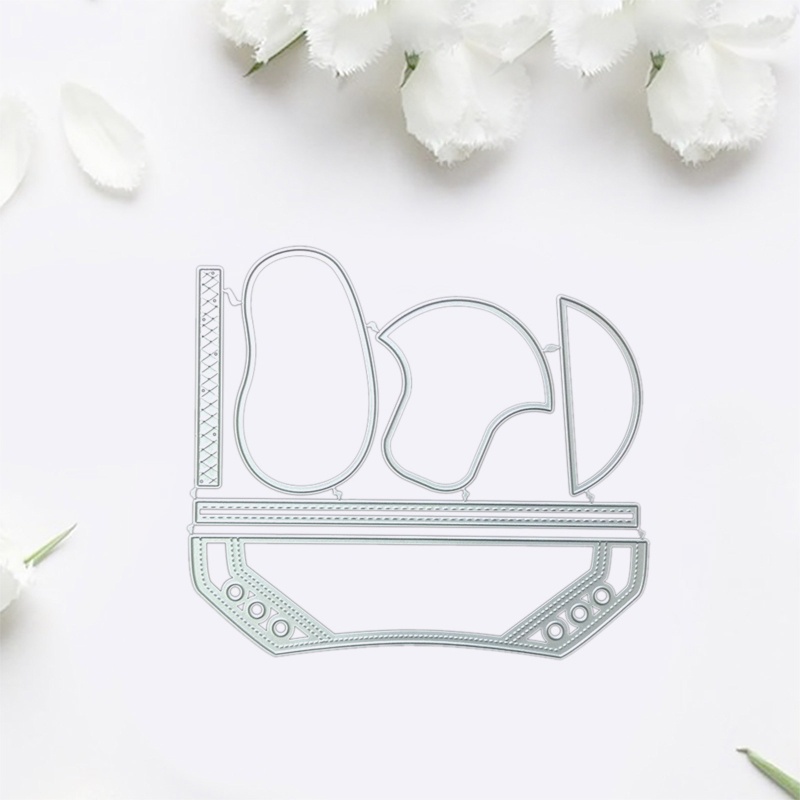 Khuôn Mẫu Cắt Thẻ Trang Trí Hình Đôi Giày