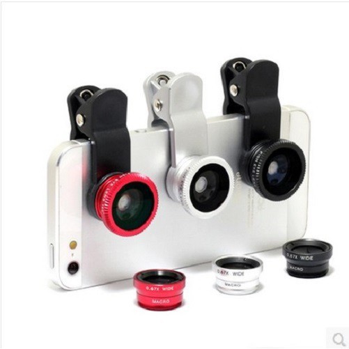 Bộ 3 Lens hỗ trợ chụp hình Q001 giá rẻ *Loại Tốt*