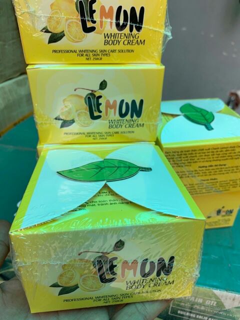 ( Siêu hót) Body chanh Lemon siêu trắng da