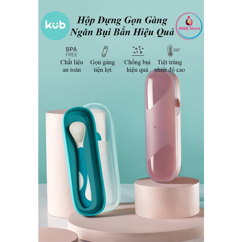 Hộp Đựng Đũa Muỗng Đa Năng - KUB, Chống Bụi Hiệu Quả, Nhựa PP