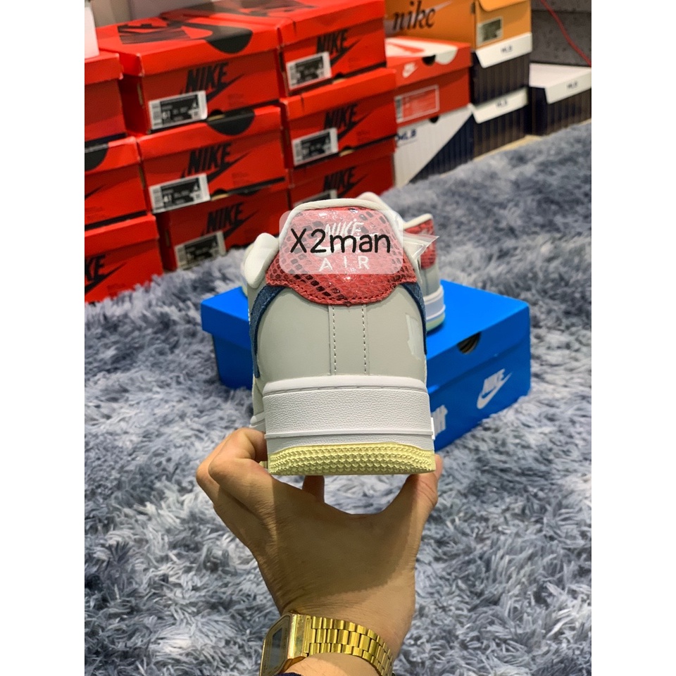 [x2manstore tặng tất] giày thể thao nam nữ afff1 Dunk got đỏ vệt xanh siu câp | BigBuy360 - bigbuy360.vn