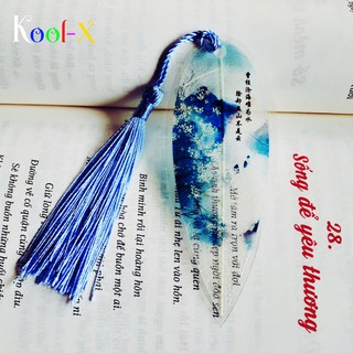 Bookmark Gân lá Mộc lan hình Hoa