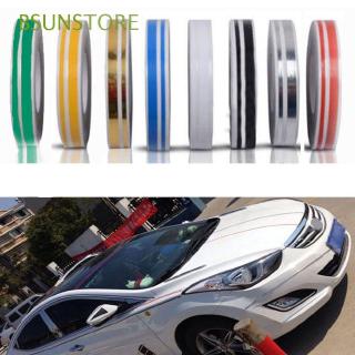Sticker Vinyl Dán Xe Hơi Hình Đường Kẻ Đôi