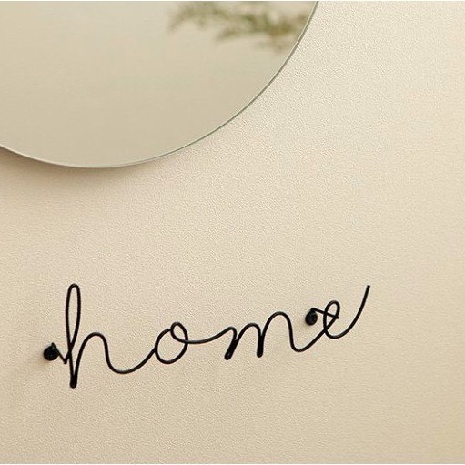 Chữ sắt trang trí - wonderful, love, home, happy -may.decor-