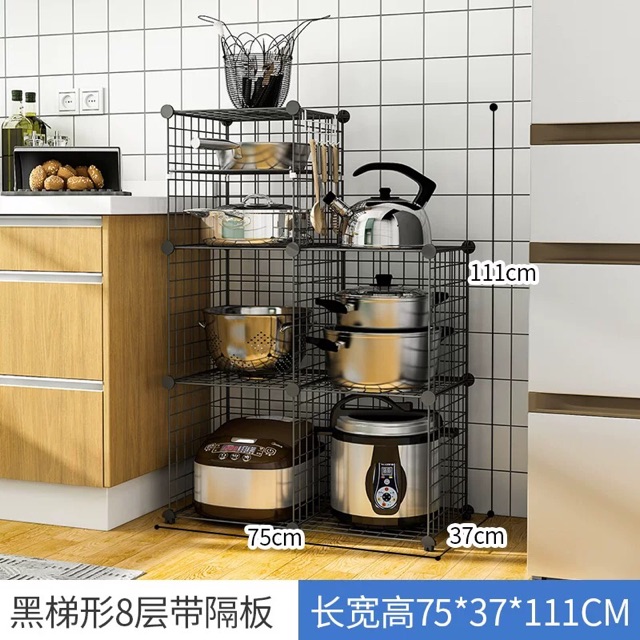 KỆ LƯỚI ĐỂ NHÀ BẾP TIỆN ÍCH. Rất chắc chắn