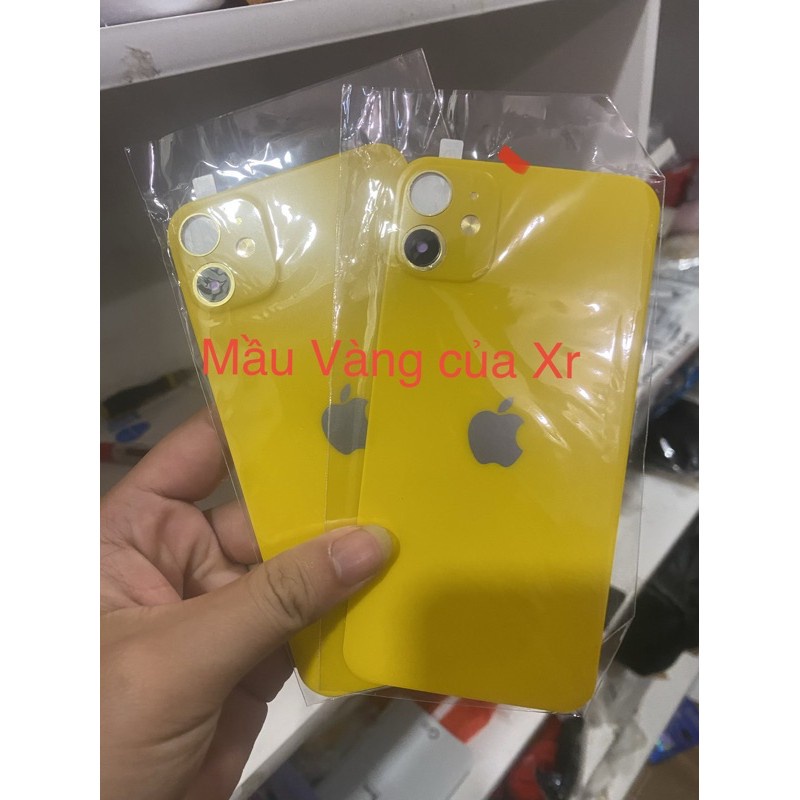 Miếng dán lưng độ biến ip X/Xs, Xr, Xs Max thành Iphone11 / 11 Pro / 11 ProMax