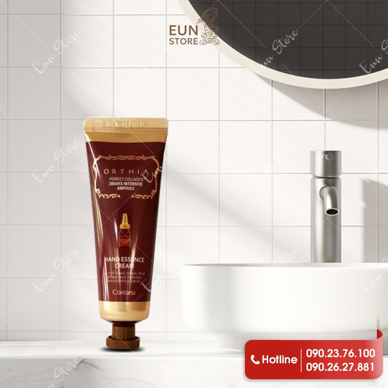 Kem dưỡng da tay chứa tinh chất Collagen đậm đặc | HANDE ESSENCE CREAM | ORTHIA - 50ml