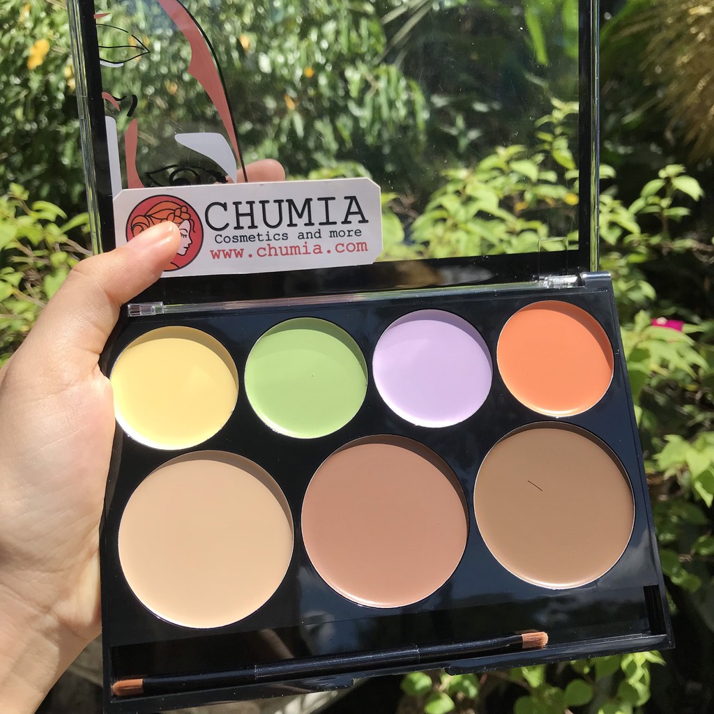 Tạo khối + che khuyết điểm CITY COLOR Contour &amp;amp; Correct Cream Palette