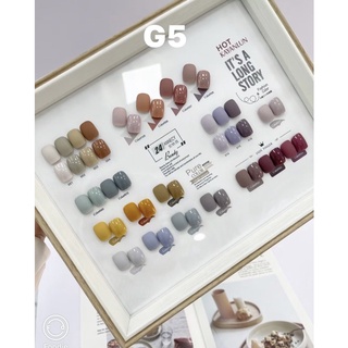 Sơn gel set 24 chai chất gel đặc mầu sơn siêu đẹp sơn gel nail bảng G
