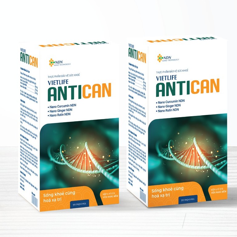 Vietlife Antican – Hỗ trợ chống oxy hóa, ngăn ngừa ung bướu cho người ung thư