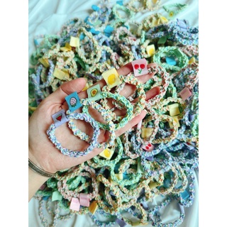 Dây Buộc Tóc, Cột Tóc Scrunchies Hoa Quả Dễ Thương