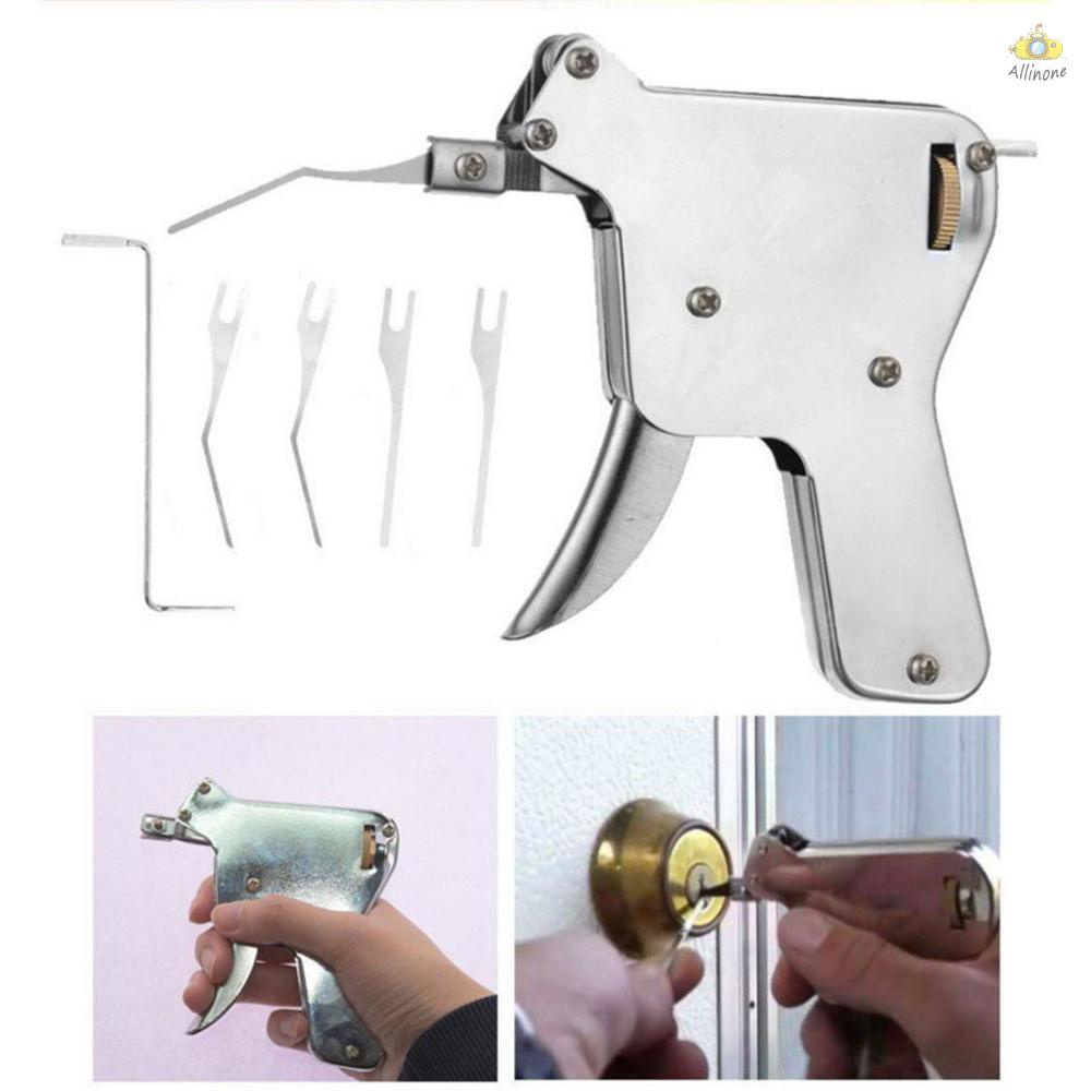 Unlocking Strong Lock Pick Pistol Lock Repair Tool Kit Door Lock Opener Tool
