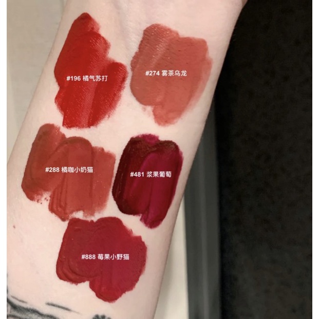 Son Môi Lancome Dạng Lỏng Mềm Mịn Màu Mờ Thời Trang #196 Son Tint & Vết Bẩn