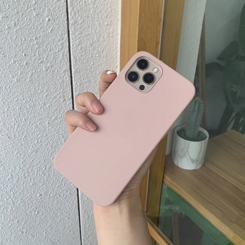 Ốp Điện Thoại Silicon Nhiều Màu Chống Trượt Cho compatible for iPhone 14 13 13 Pro MAX 12 11 Pro MAX IX XS MAX XR SE2 6 6s 7 8 Plus