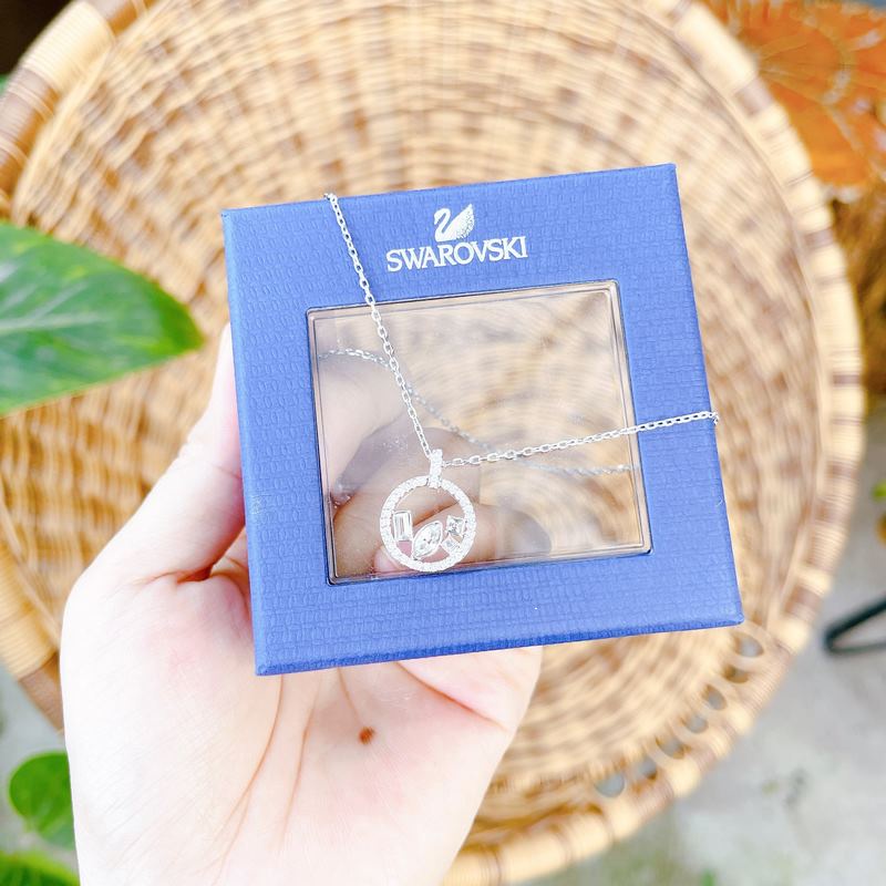 Dây chuyền Swarovski hình tròn đá Vòng cổ Swarovski 5374135 đính đá