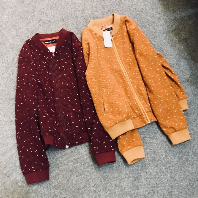 [ HÀNG VNXK] Áo bomber sợi len dệt | BigBuy360 - bigbuy360.vn
