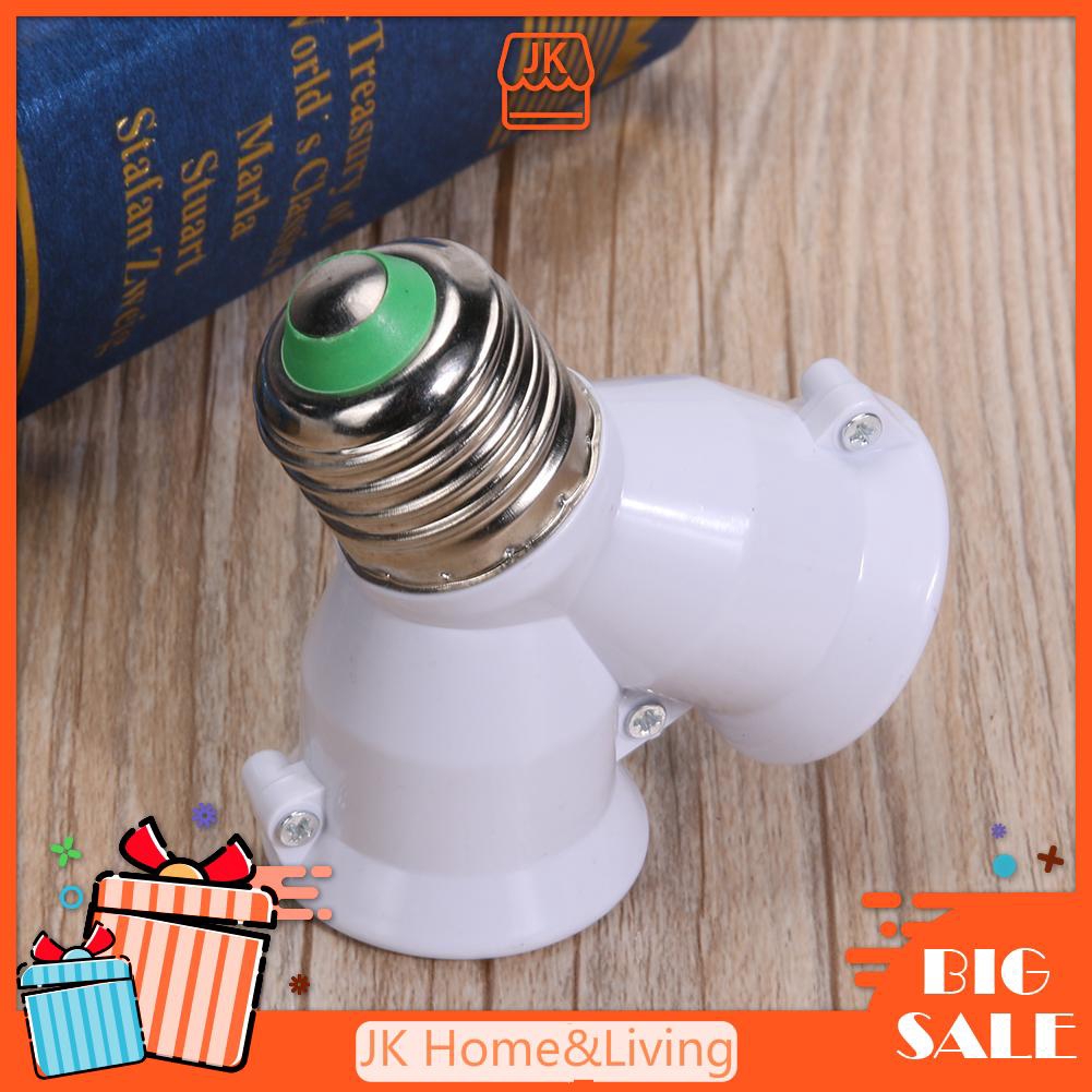 Bộ chia đôi chuôi đèn E27 thiết kế độc đáo tiện dụng
