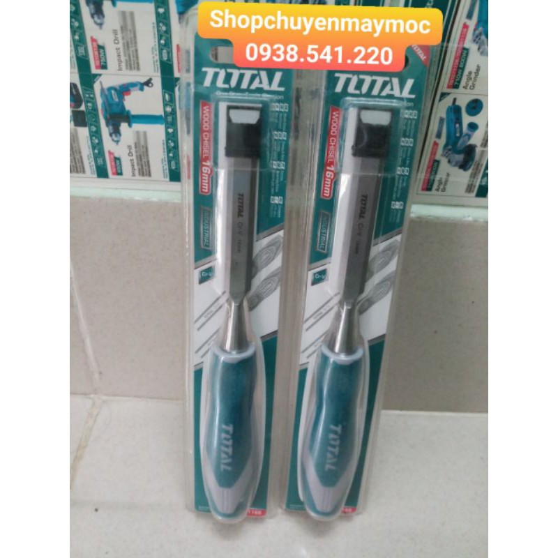 ĐỤC GỖ CẦM TAY 16;MM TOTAL THT41166