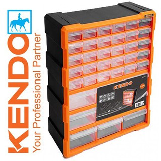 [SẴN HÀNG] KENDO Tủ Nhựa Ngăn Kéo Đựng Linh Kiện Tủ Thuốc 39 Ngăn PP 90248 [SẴN HÀNG]