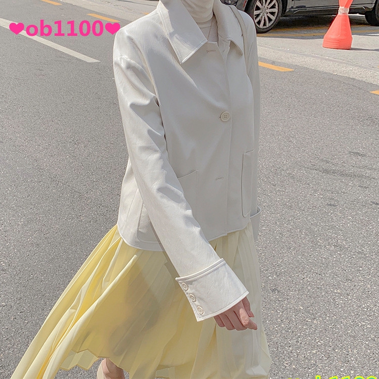 áo khoác da pu cá tính cho nữ