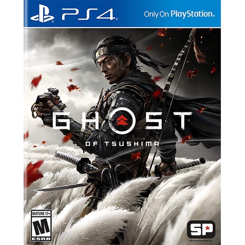 Đĩa game ps4: Ghost Of Tsushima