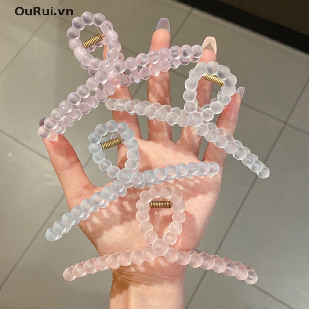 Kẹp Tóc Càng Cua Chéo Thời Trang Thanh Lịch Dành Cho Bạn Nữ {OuRui.vn}