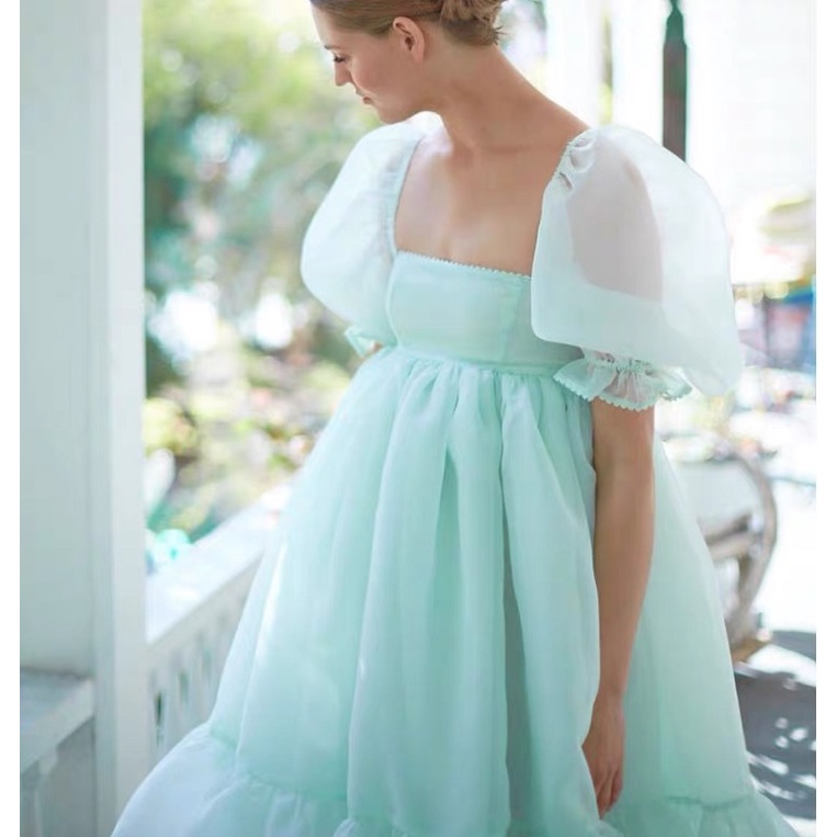 234 (Có ảnh thật)Đầm babydoll xoè tầng dáng dài BRIE CLOTHING | BigBuy360 - bigbuy360.vn