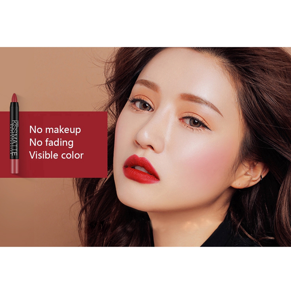 [Hàng mới về] Son môi màu lì dạng bút không thấm nước siêu bền DNM | BigBuy360 - bigbuy360.vn