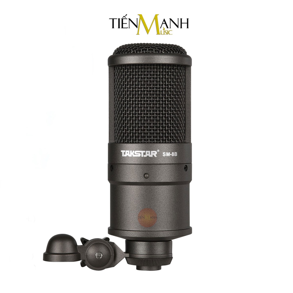 [Bản Có Vali, Chính Hãng] Micro Takstar SM8B Mic Thu Âm Condenser Livestream Phòng Thu Studio Microphone SM-8B