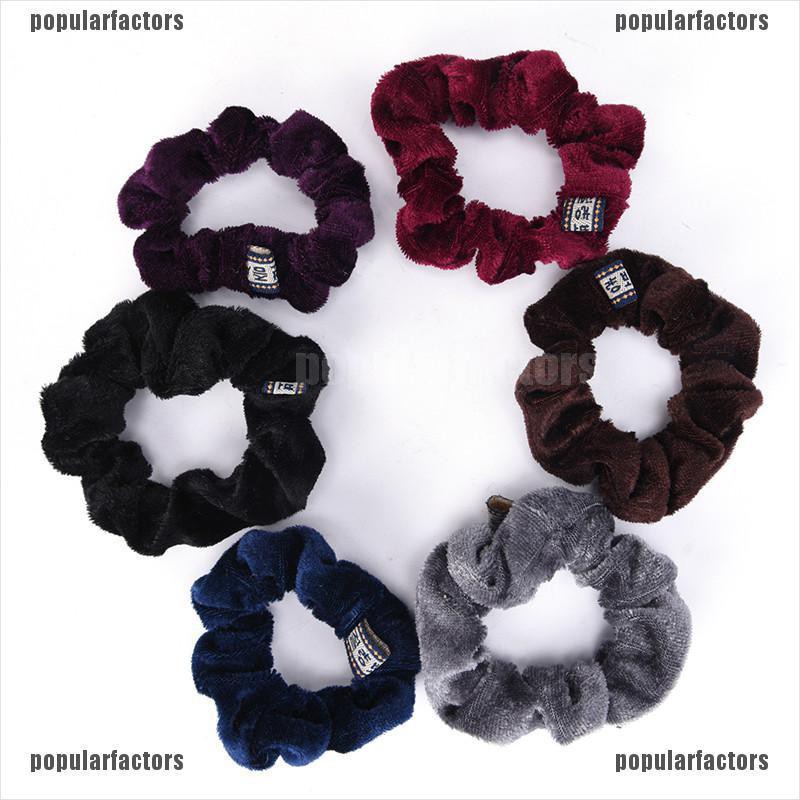 Dây Cột Tóc Vải Nhung Thời Trang