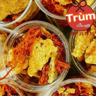 [300gr] Cơm cháy lắc (xốc) khô bò ngon – Trùm Ăn Vặt