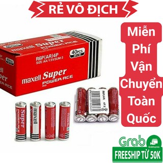 Pin tiểu Maxell hộp 40 viên AA - AAA