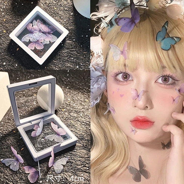 Miếng Dán Trang Trí Góc Mặt Hình Cánh Bướm Đa Năng Tiện Dụng