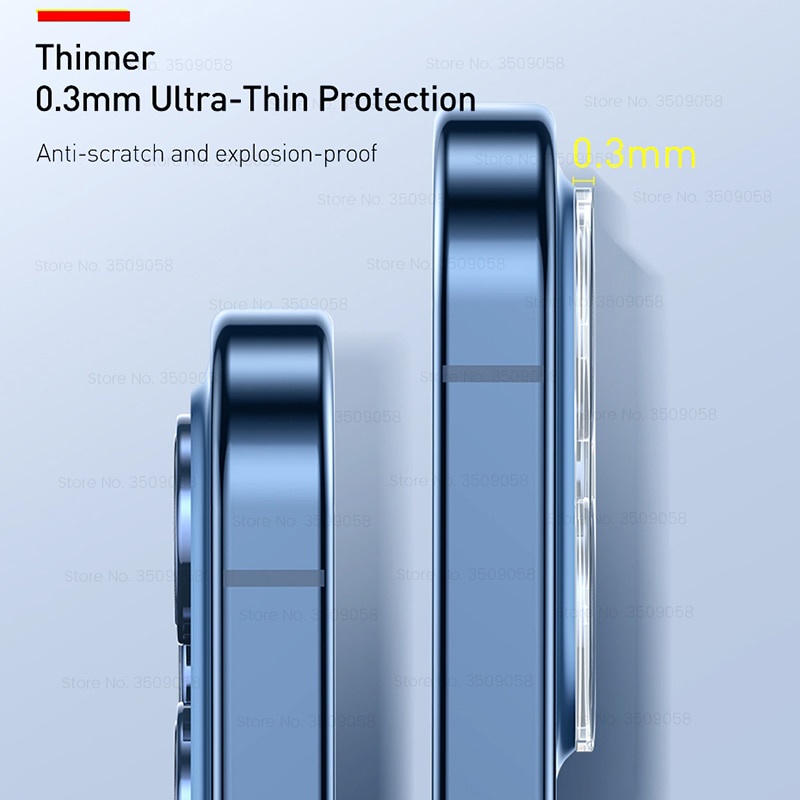 Set 3 Nắp Kính Cường Lực Bảo Vệ Camera Sau Cho Iphone 13 Pro Max 12 13 Mini 11 Pro Max