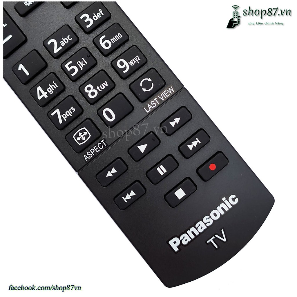 Điều khiển tv Panasonic smart Netflix chính hãng N2QAYB